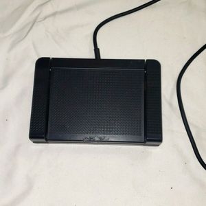Sanyo Foot Control Model FS-92 Transcriber Pedal 2-Button